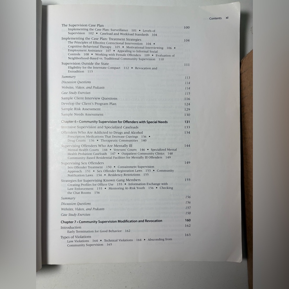 Community-Based Corrections Tenth Edition Book - Picture 7 of 13